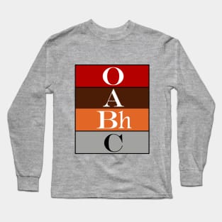 Stratigraphy Design Long Sleeve T-Shirt